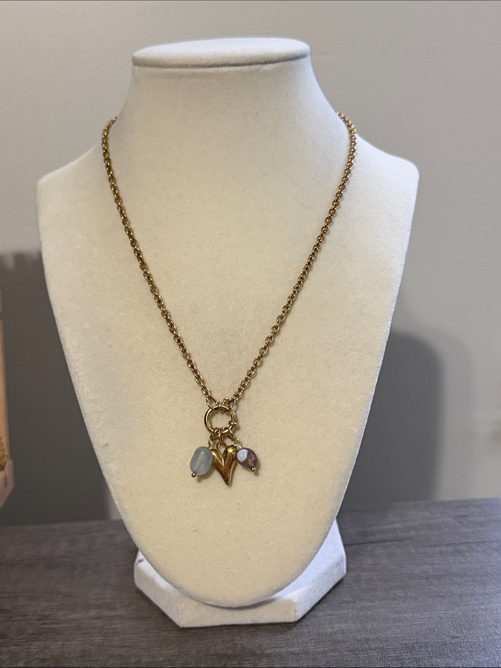 Spring Closure Charm Necklace
